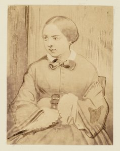 [Portret van een jonge dame, waarschijnlijk Cécile Devéria]. door Achille Devéria