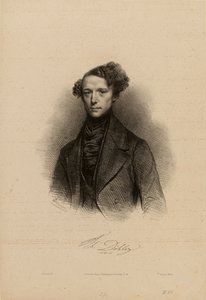 Portret van de componist Theodor Döhler 1814-1856