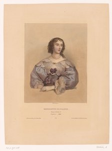 Portret van Henriëtta Maria van Frankrijk