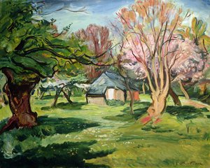 Huis in een Weide door Achille Emile Othon Friesz