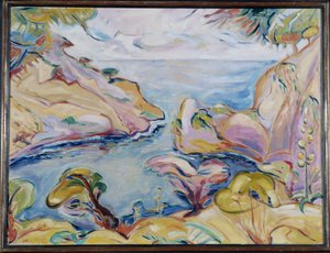 La Calanque de Figuerolles a La Ciotat Achille-Emile (Achille Emile) Othon Friesz (1879-1949) 1907 Verplichte vermelding: Collectie stichting regards de Provence, Marseille