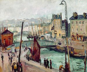Le Havre, Bassin du Roy door Achille Emile Othon Friesz