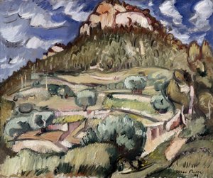 De Baou du Redon in Cassis. Schilderij van Achille-Emile Othon Friesz door Achille Emile Othon Friesz
