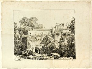 Landschap met Ruïnes en Viaduct
