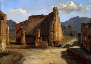 Het Forum van Pompeii, ca. 1816-1822