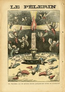 Illustratie van Achille Lemot (1846-1909) in Le Pelerin door Achille Lemot
