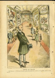 Illustratie van Achille Lemot (1846-1909) in Le Pelerin door Achille Lemot