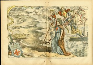 Illustratie van Achille Lemot (1846-1909) in Le Pelerin door Achille Lemot