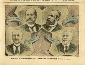 Illustratie van Achille Lemot in Le Pelerin door Achille Lemot
