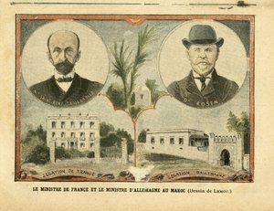 Illustratie van Achille Lemot in Le Pelerin door Achille Lemot