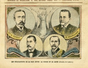 Illustratie van Achille Lemot in Le Pelerin door Achille Lemot
