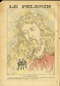 Illustratie van Achille Lemot (1846-1909) in Le Pelerin door Achille Lemot