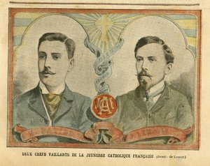 Illustratie van Achille Lemot in Le Pelerin door Achille Lemot