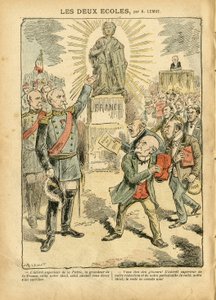 Illustratie van Achille Lemot (1846-1909) in Le Pelerin door Achille Lemot