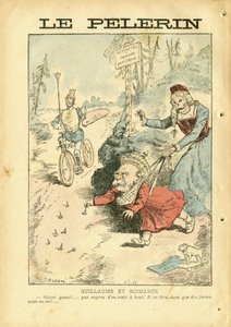 Illustratie van Achille Lemot in Le Pelerin door Achille Lemot
