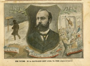 Illustratie van Achille Lemot (1846-1909) in Le Pelerin door Achille Lemot