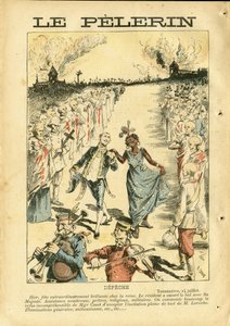 Illustratie in Le Pelerin door Achille Lemot