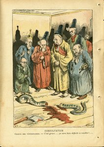 Illustratie in Le Pelerin door Achille Lemot