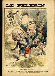 Illustratie van Achille Lemot (1846-1909) in Le Pelerin door Achille Lemot