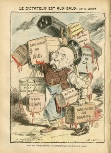 Illustratie van Achille Lemot (1846-1909) in Le Pelerin door Achille Lemot