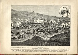 Het Sindjil kamp, door M. Uzès, Le Pèlerin door Achille Lemot