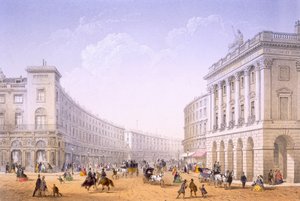 Het Kwadrant en Regent Street, Londen