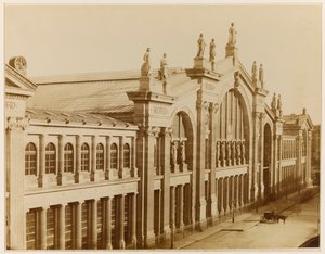 Gard du Nord, Parijs, ca. 1870-80 door Achille Quinet