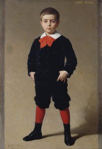 Portret van Henri Achille, de zoon van de kunstenaar, 1881