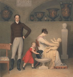 De kunstenaar en zijn familie