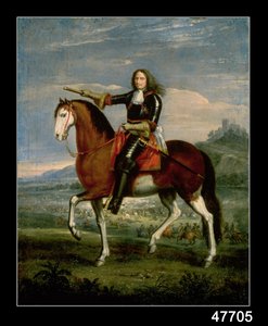 Ruiterportret van Henri de la Tour d