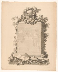 Titelprent voor de verzamelbanden van de prentcollectie van de Weense Hofbibliotheek door Adam von Bartsch