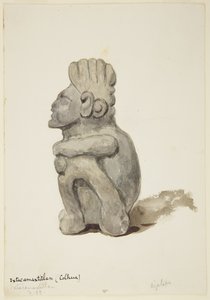 Figuur uit Ixtacamaxtitlan, Cholula, Puebla, Mexico