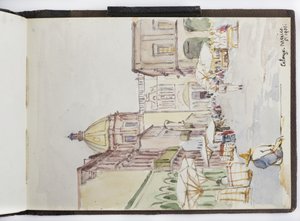 Schetsboek van tekeningen en notities, Noord- en Zuid-Amerika (inclusief Mexico) door Adela Breton