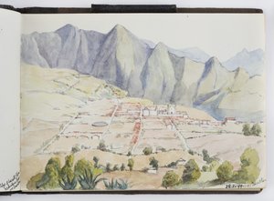 Schetsboek van tekeningen en notities, Noord- en Zuid-Amerika (inclusief Mexico)