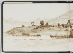 Schetsboek van aquarellen, Tekeningen en Notities, Mexico, 1896-1898