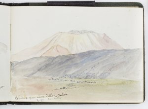 Schetsboek van aquarellen, Tekeningen en Notities, Mexico, 1896-1898