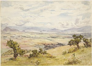 Vallei van Mexico, Tlalnepantla, Staat Mexico door Adela Breton