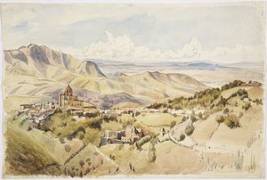 Uitzicht nabij Guanajuato, Guanajuato Staat, Mexico