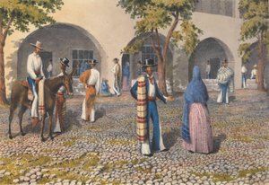 Mexicanen, Plaza in Tepic, 19 augustus - 13 augustus 1850