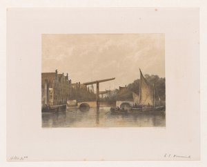 Gezicht op de Zwanenburgwal