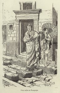 Een Straat in Pompeii