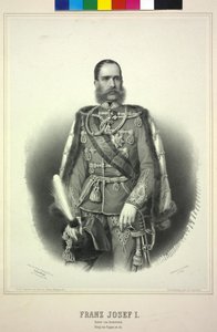 Keizer van Oostenrijk Franz Joseph I door Adolf Dauthage