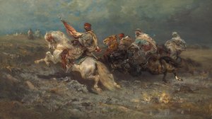 De stormloop door Adolf Schreyer