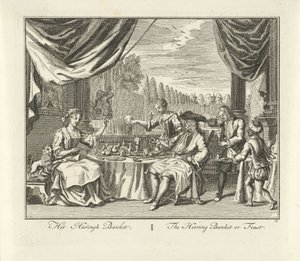 Haringbanket door Adolf van der Laan