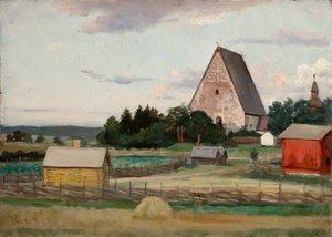 Lohja-kerk, schets