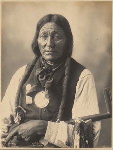 [Witte Buffel, van het Arapaho-volk].