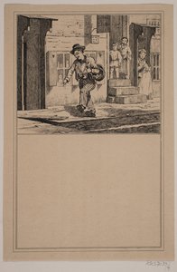 De dronkaard. Nr. 3. in Chr. Winther en M. Rørbye, "25 Afbeeldingen voor kleine kinderen" door Johan Adolph Kittendorff