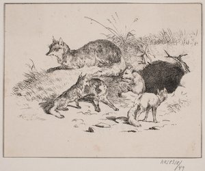 De Vos door Johan Adolph Kittendorff