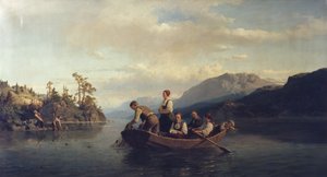 Avond in Krøderen