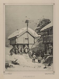 Illustratie uit het boek Noorwegen voorgesteld in tekeningen van Asbjørnsen, P.Chr. en uitgegeven door Chr. Tønsberg (no, 1848)